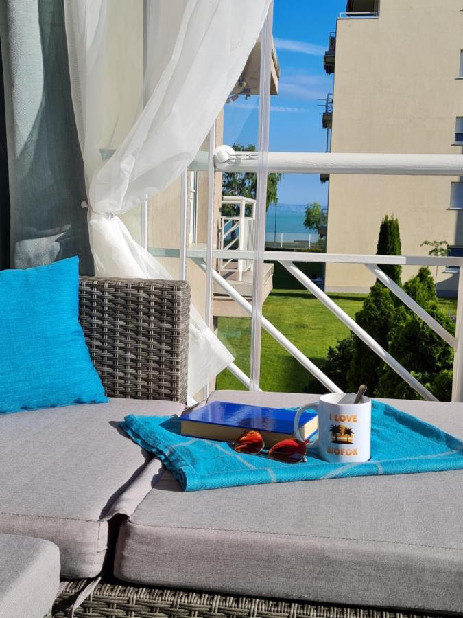 Eda Beach Apartman Siófok Exterior foto